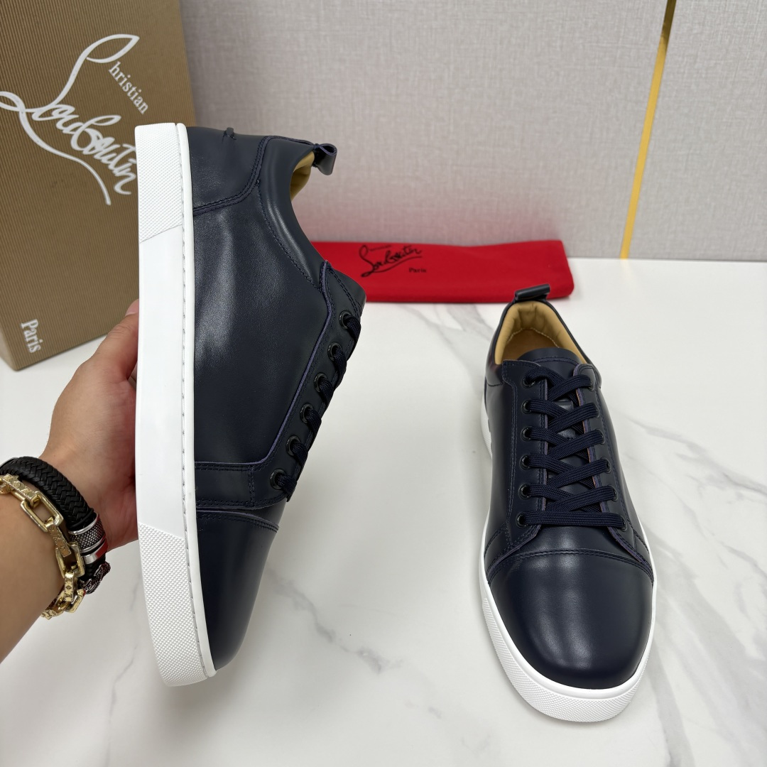 💋💍CL家官方同步新品   🆑Christia* Loubouti*（红底鞋） 男士运动鞋休闲鞋板鞋系列      低调