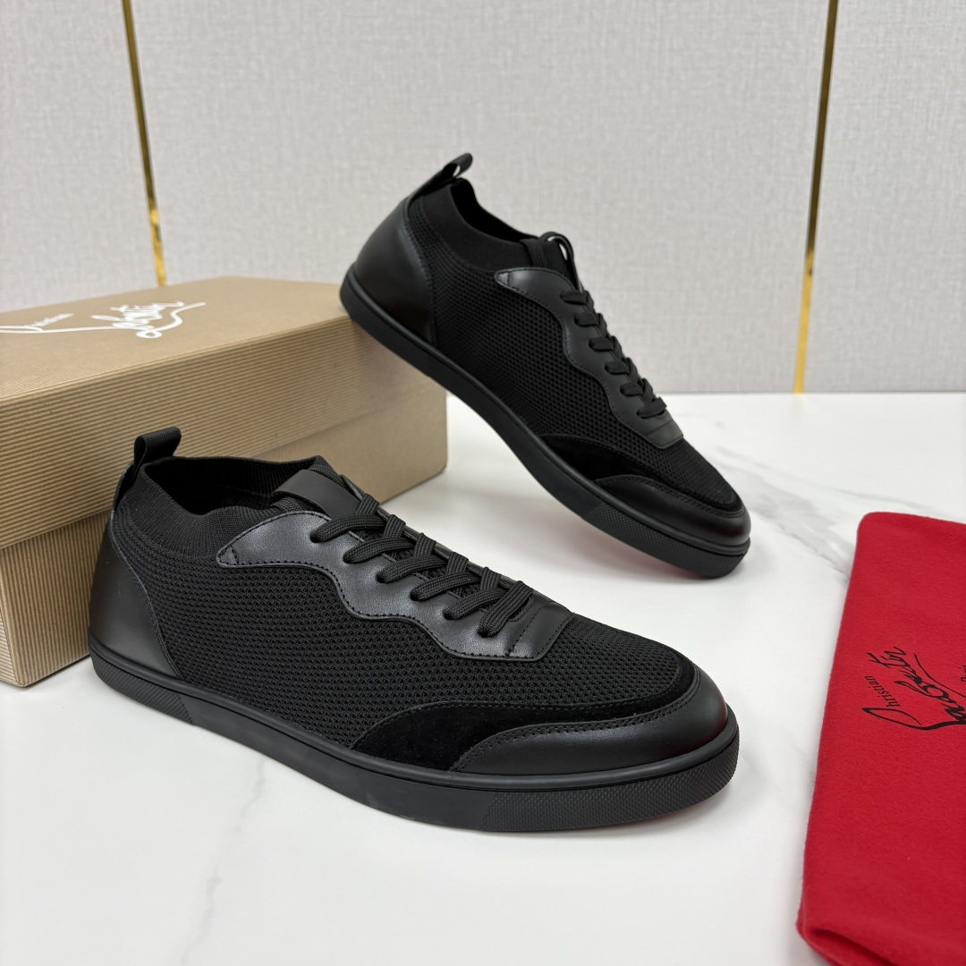 💋💍CL家官方同步新品   🆑Christia* Loubouti*（红底鞋） 男士运动鞋休闲鞋板鞋系列：奢华与舒适的潮