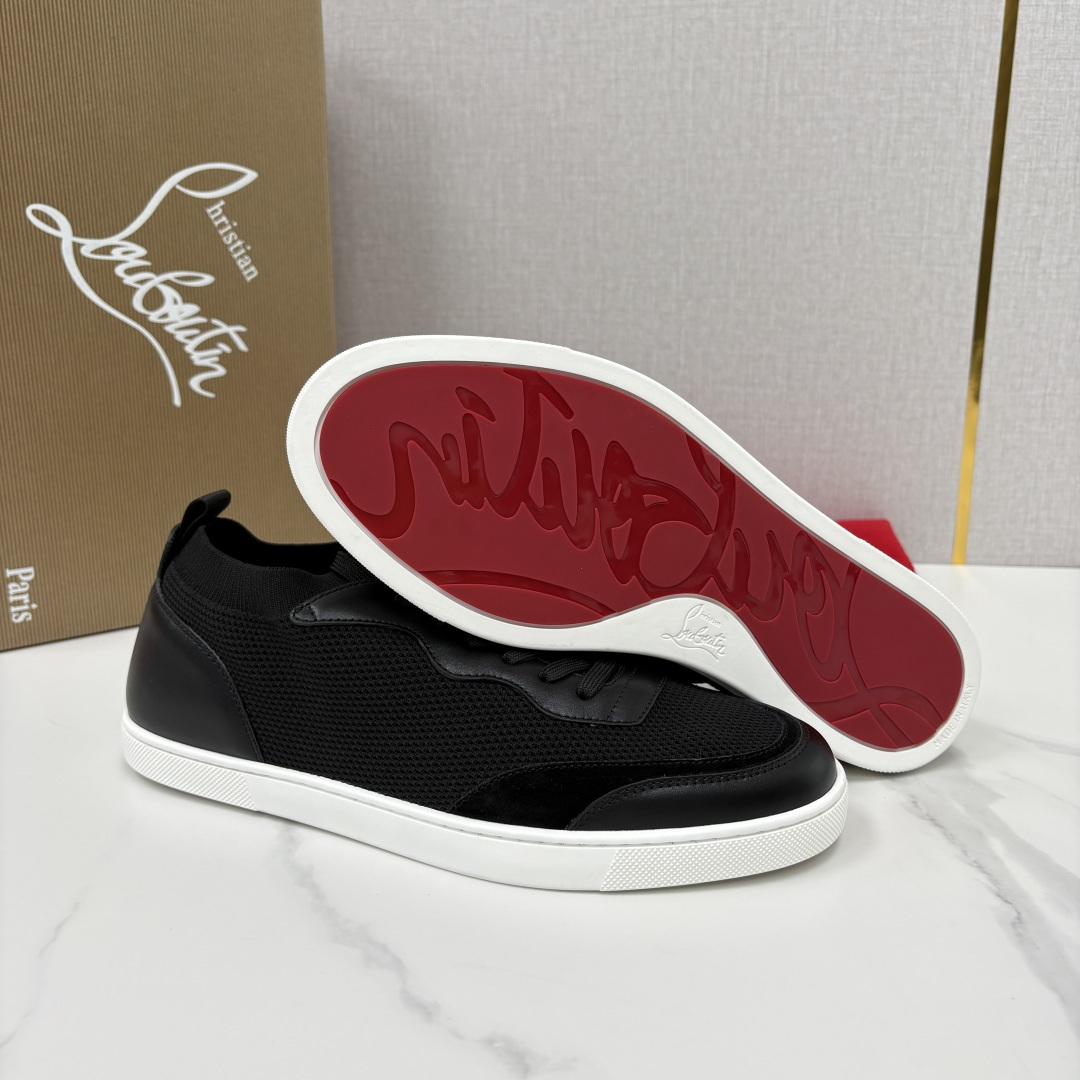 💋💍CL家官方同步新品   🆑Christia* Loubouti*（红底鞋） 男士运动鞋休闲鞋板鞋系列：奢华与舒适的潮