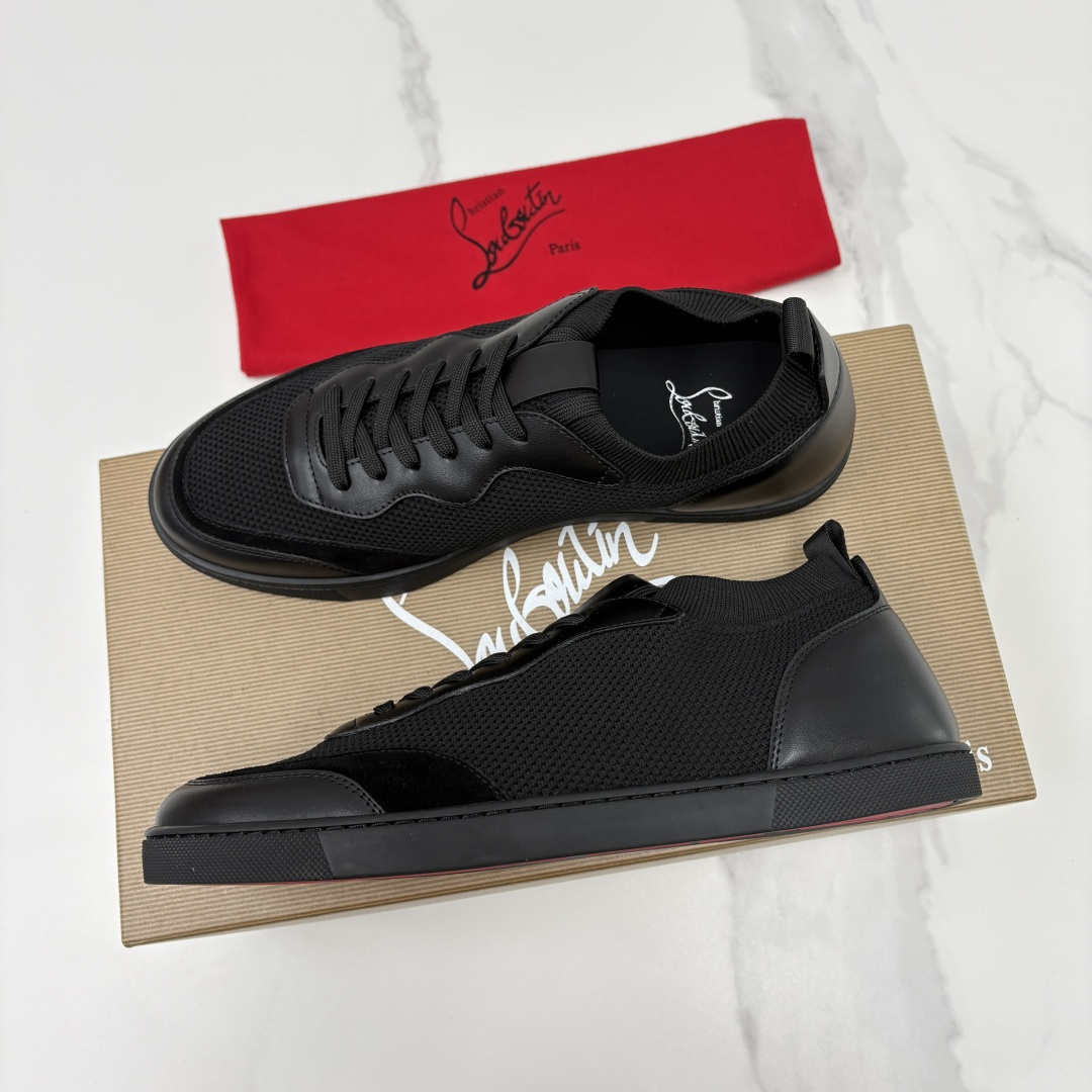 💋💍CL家官方同步新品   🆑Christia* Loubouti*（红底鞋） 男士运动鞋休闲鞋板鞋系列：奢华与舒适的潮
