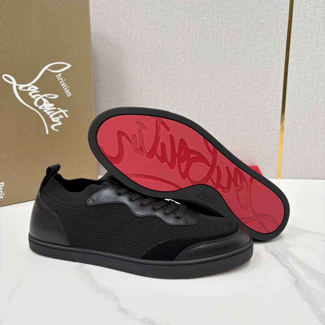 💋💍CL家官方同步新品   🆑Christia* Loubouti*（红底鞋） 男士运动鞋休闲鞋板鞋系列：奢华与舒适的潮