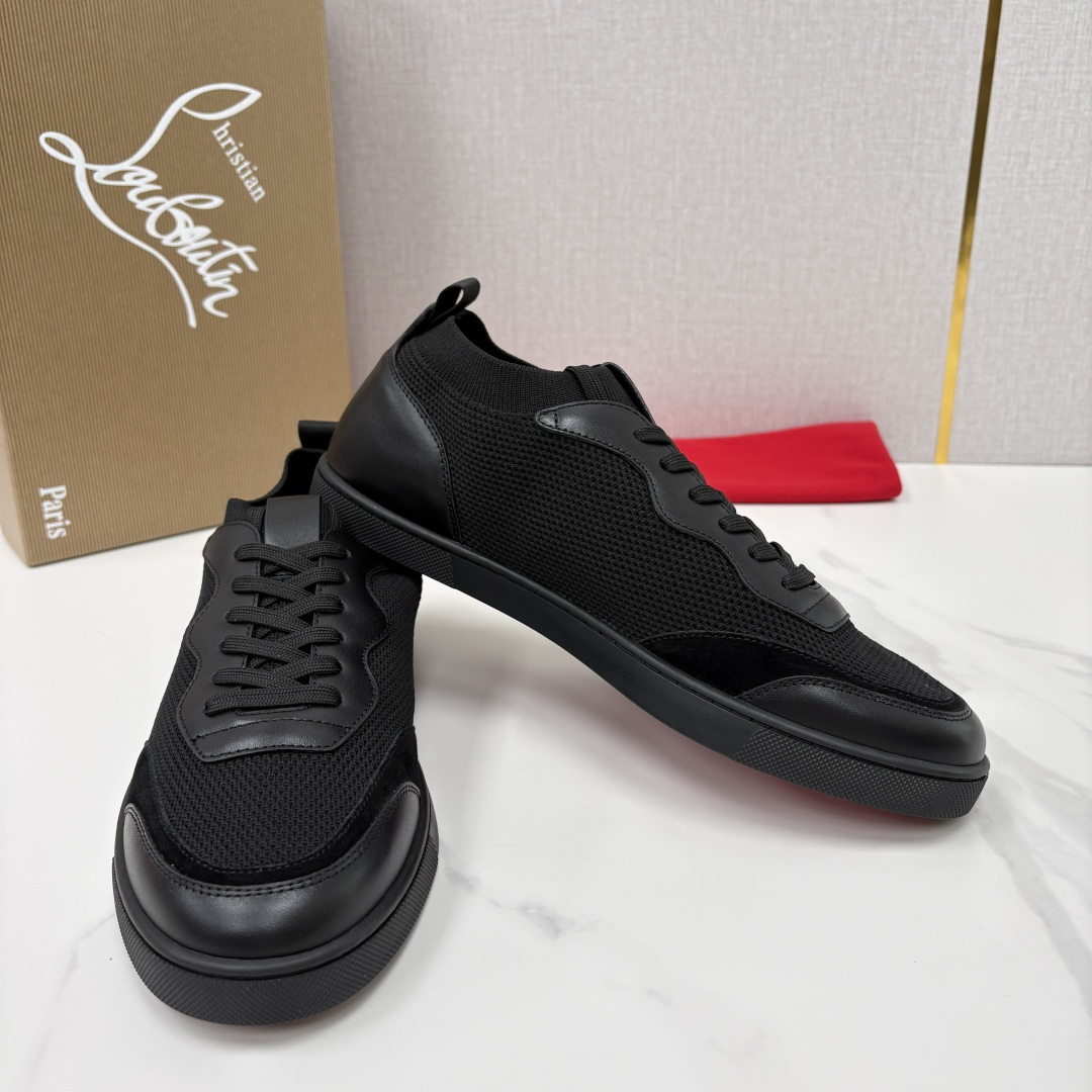 💋💍CL家官方同步新品   🆑Christia* Loubouti*（红底鞋） 男士运动鞋休闲鞋板鞋系列：奢华与舒适的潮