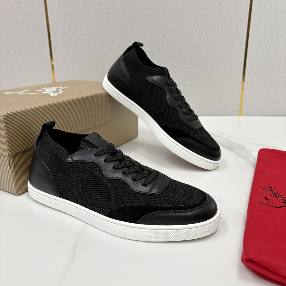 💋💍CL家官方同步新品   🆑Christia* Loubouti*（红底鞋） 男士运动鞋休闲鞋板鞋系列：奢华与舒适的潮