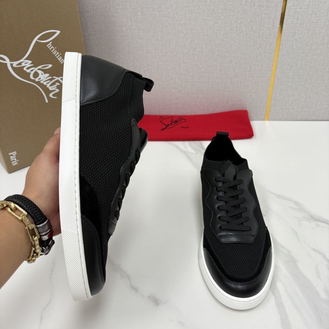 💋💍CL家官方同步新品   🆑Christia* Loubouti*（红底鞋） 男士运动鞋休闲鞋板鞋系列：奢华与舒适的潮