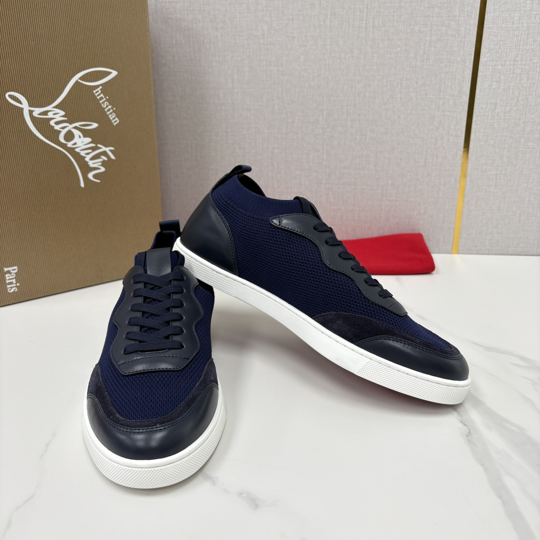 💋💍CL家官方同步新品   🆑Christia* Loubouti*（红底鞋） 男士运动鞋休闲鞋板鞋系列：奢华与舒适的潮