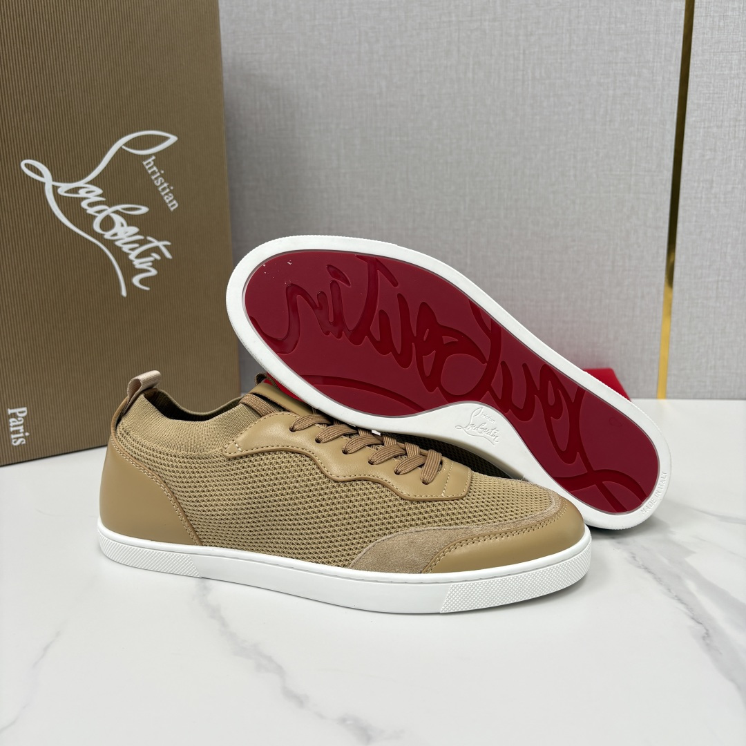 💋💍CL家官方同步新品   🆑Christia* Loubouti*（红底鞋） 男士运动鞋休闲鞋板鞋系列：奢华与舒适的潮