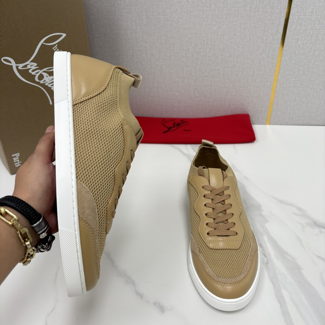 💋💍CL家官方同步新品   🆑Christia* Loubouti*（红底鞋） 男士运动鞋休闲鞋板鞋系列：奢华与舒适的潮