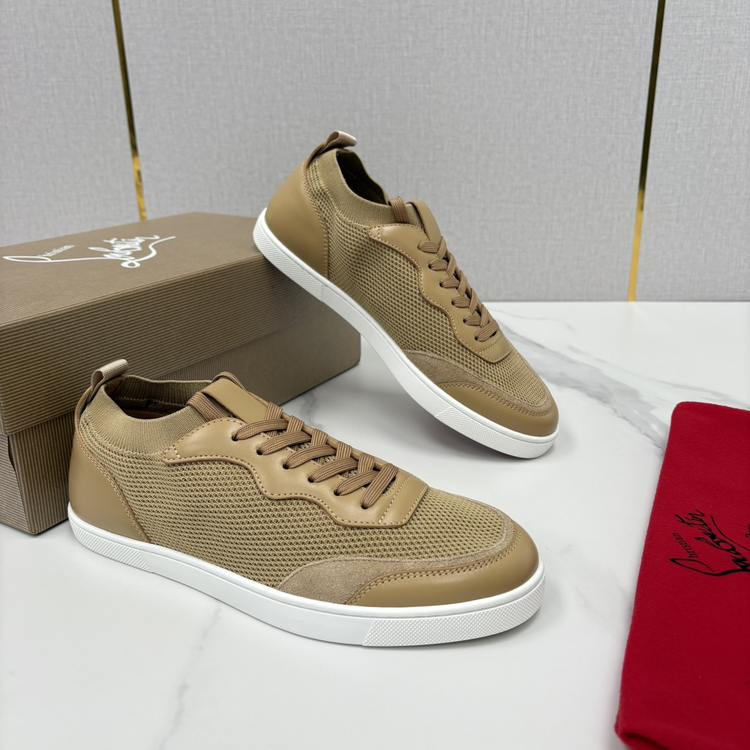 💋💍CL家官方同步新品   🆑Christia* Loubouti*（红底鞋） 男士运动鞋休闲鞋板鞋系列：奢华与舒适的潮
