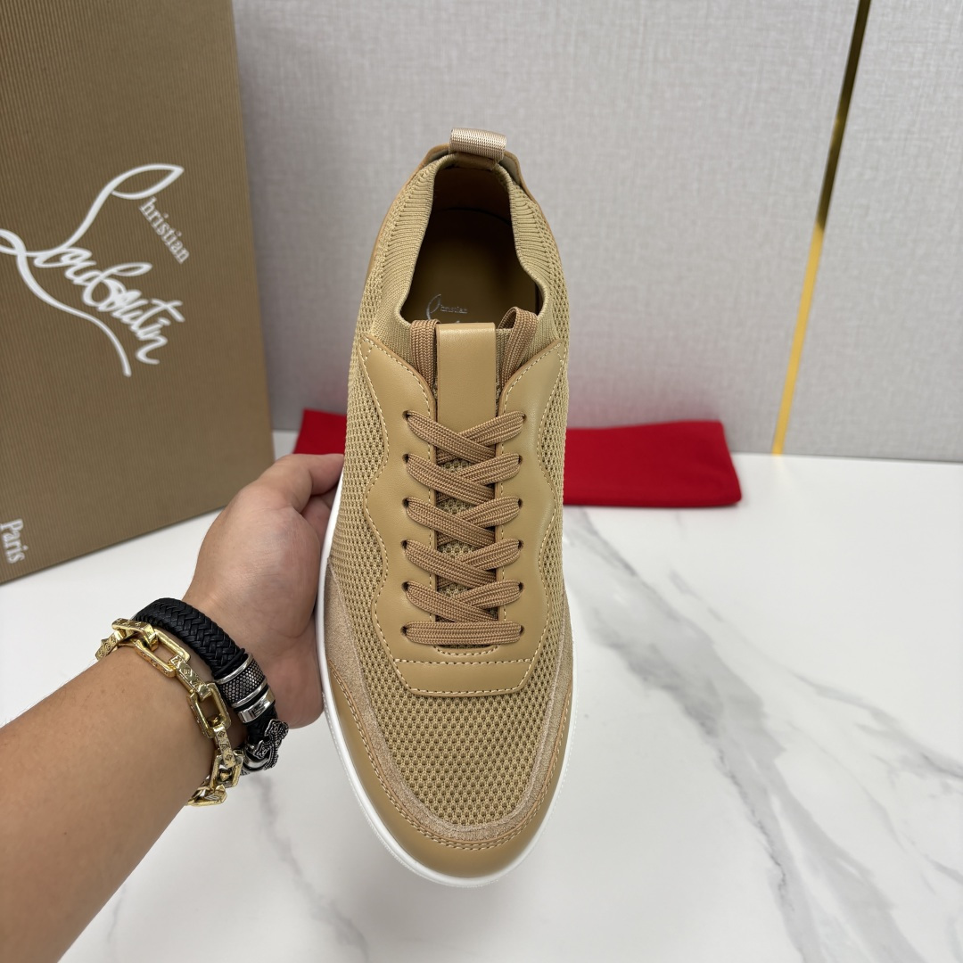 💋💍CL家官方同步新品   🆑Christia* Loubouti*（红底鞋） 男士运动鞋休闲鞋板鞋系列：奢华与舒适的潮