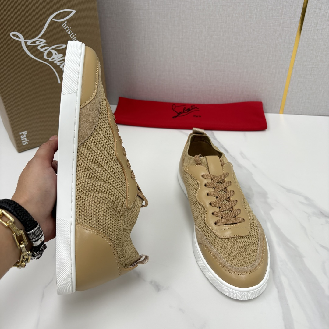 💋💍CL家官方同步新品   🆑Christia* Loubouti*（红底鞋） 男士运动鞋休闲鞋板鞋系列：奢华与舒适的潮