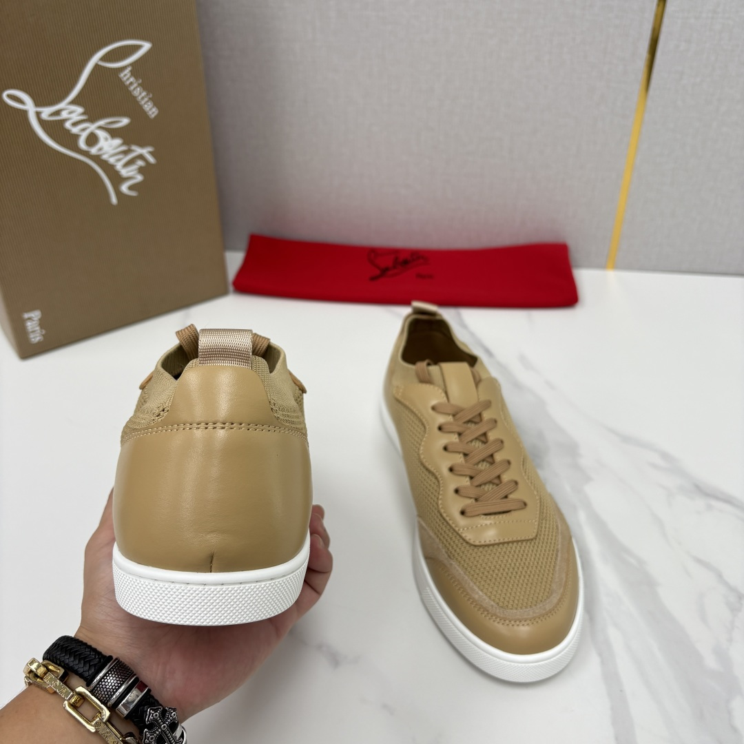 💋💍CL家官方同步新品   🆑Christia* Loubouti*（红底鞋） 男士运动鞋休闲鞋板鞋系列：奢华与舒适的潮