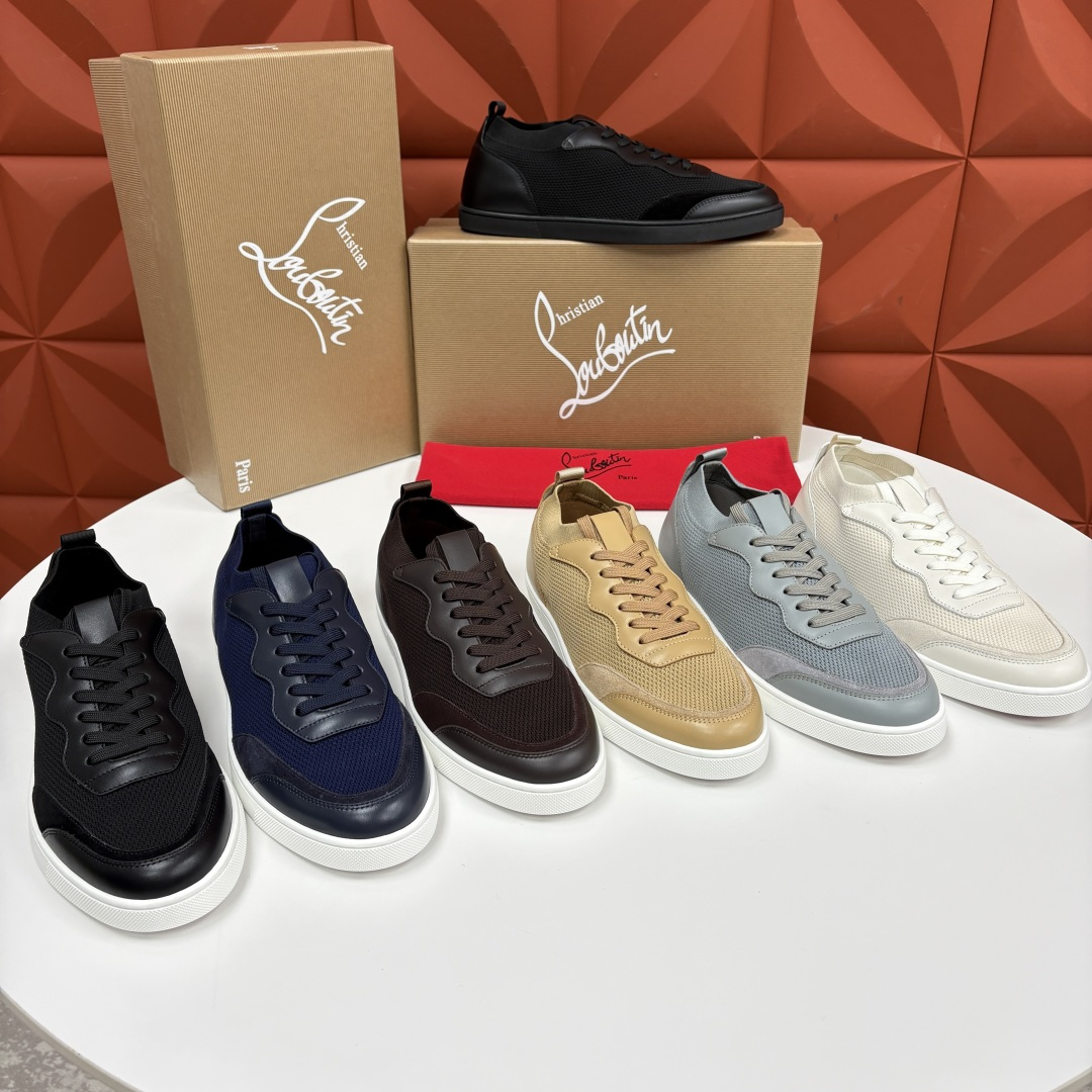 💋💍CL家官方同步新品   🆑Christia* Loubouti*（红底鞋） 男士运动鞋休闲鞋板鞋系列：奢华与舒适的潮