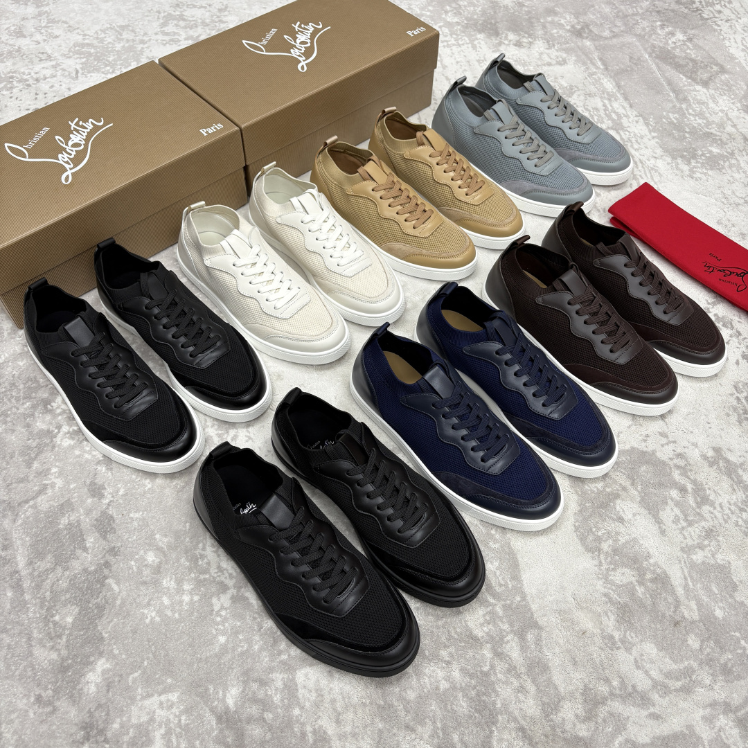 💋💍CL家官方同步新品   🆑Christia* Loubouti*（红底鞋） 男士运动鞋休闲鞋板鞋系列：奢华与舒适的潮