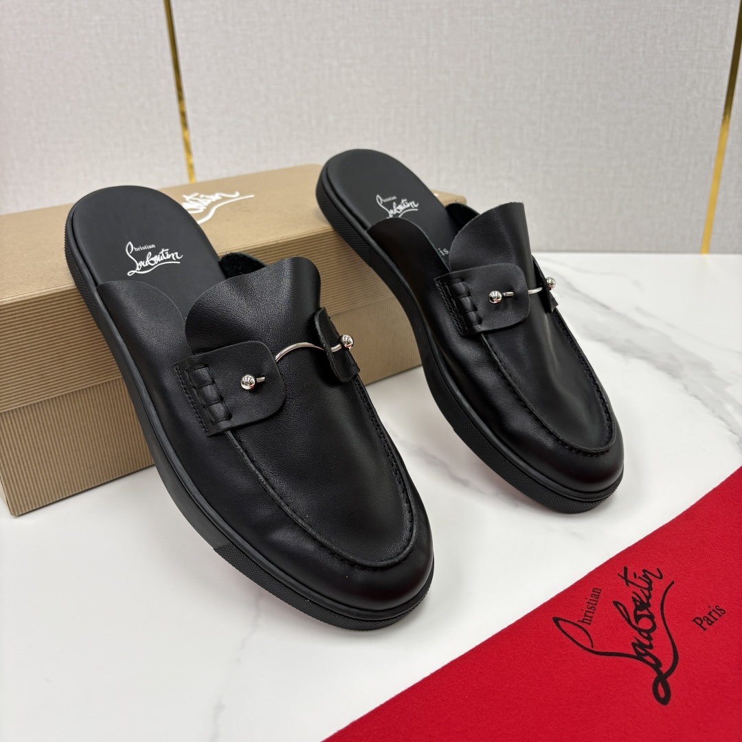 💋💍CL家官方同步新品   🆑Christia* Loubouti*（红底鞋）  Chambeliboat 意大利男士半