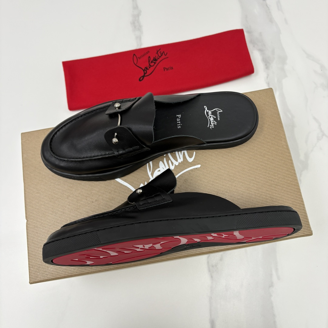 💋💍CL家官方同步新品   🆑Christia* Loubouti*（红底鞋）  Chambeliboat 意大利男士半