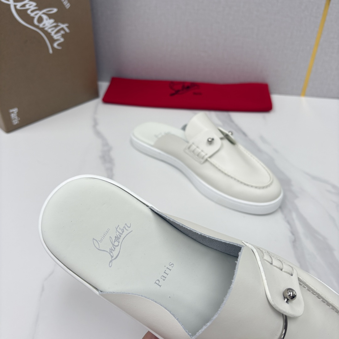 💋💍CL家官方同步新品 🆑Christia* Loubouti*(红底鞋) Chambeliboat 意大利男士半 💋💍CL家官方同步新品 🆑Christia* Loubouti*(红底鞋) Chambeliboat 意大利男士半