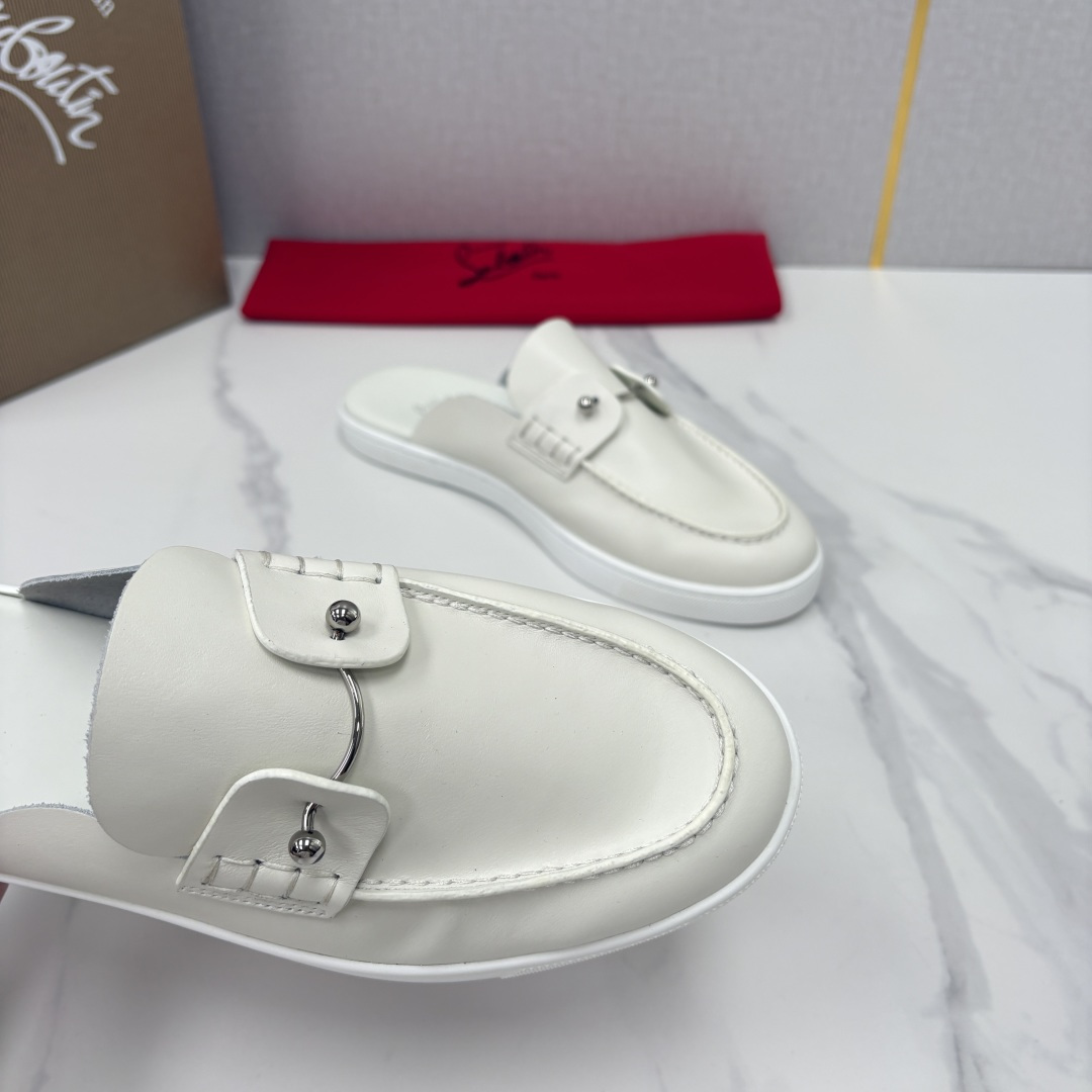 💋💍CL家官方同步新品 🆑Christia* Loubouti*(红底鞋) Chambeliboat 意大利男士半 💋💍CL家官方同步新品 🆑Christia* Loubouti*(红底鞋) Chambeliboat 意大利男士半
