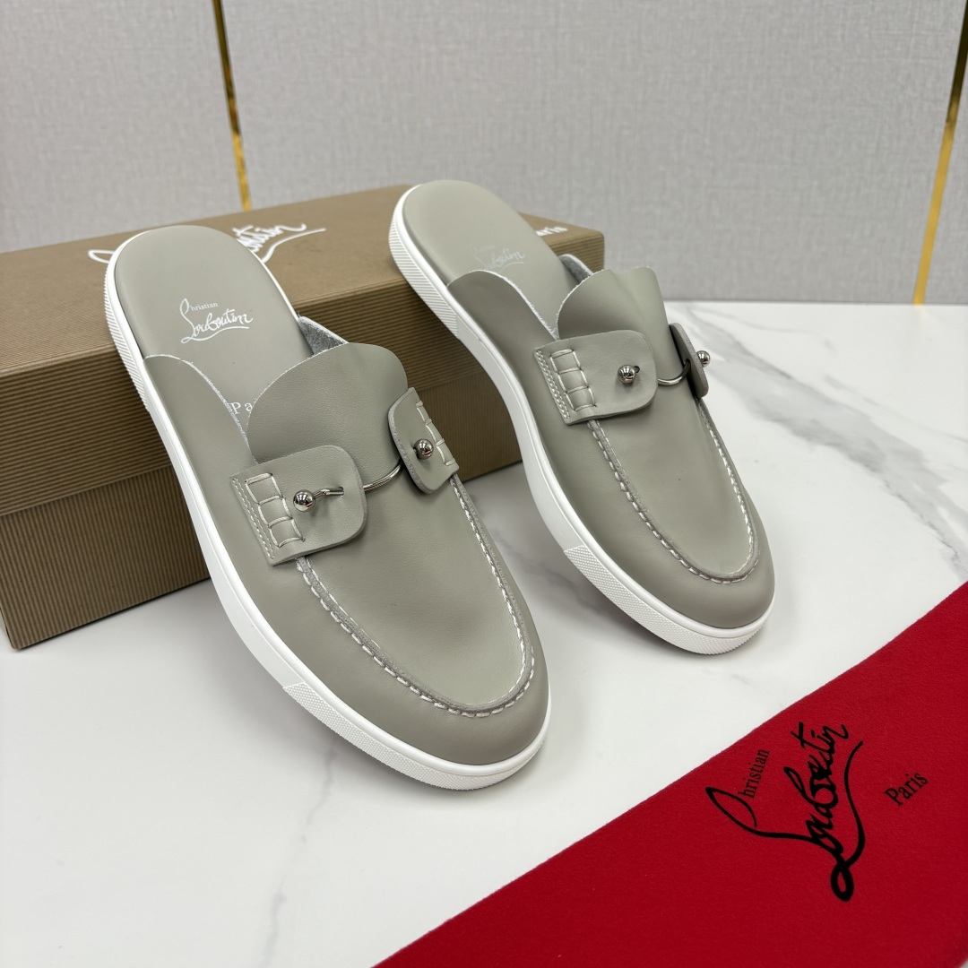 💋💍CL家官方同步新品 🆑Christia* Loubouti*(红底鞋) Chambeliboat 意大利男士半 💋💍CL家官方同步新品 🆑Christia* Loubouti*(红底鞋) Chambeliboat 意大利男士半