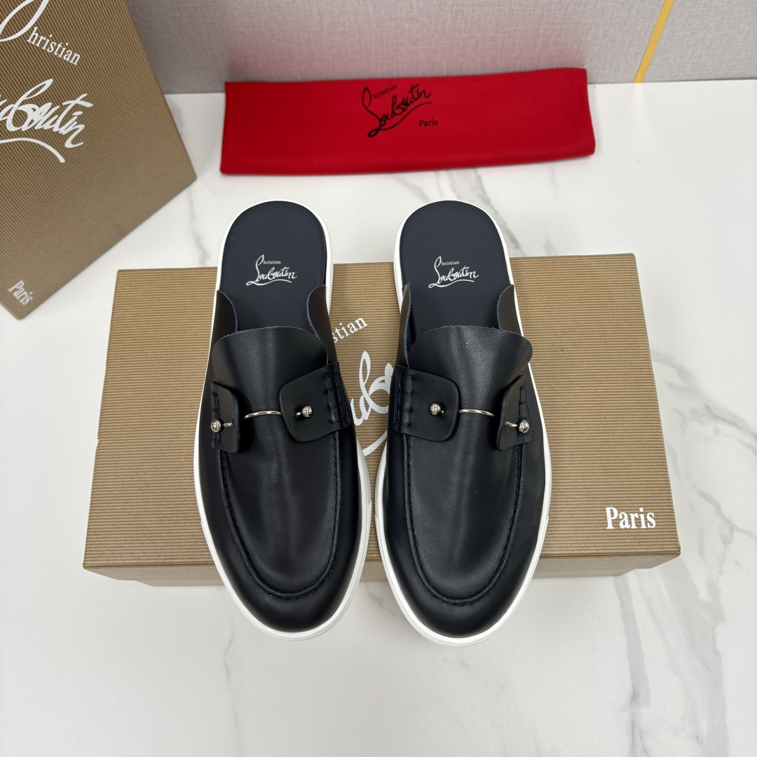 💋💍CL家官方同步新品 🆑Christia* Loubouti*(红底鞋) Chambeliboat 意大利男士半 💋💍CL家官方同步新品 🆑Christia* Loubouti*(红底鞋) Chambeliboat 意大利男士半