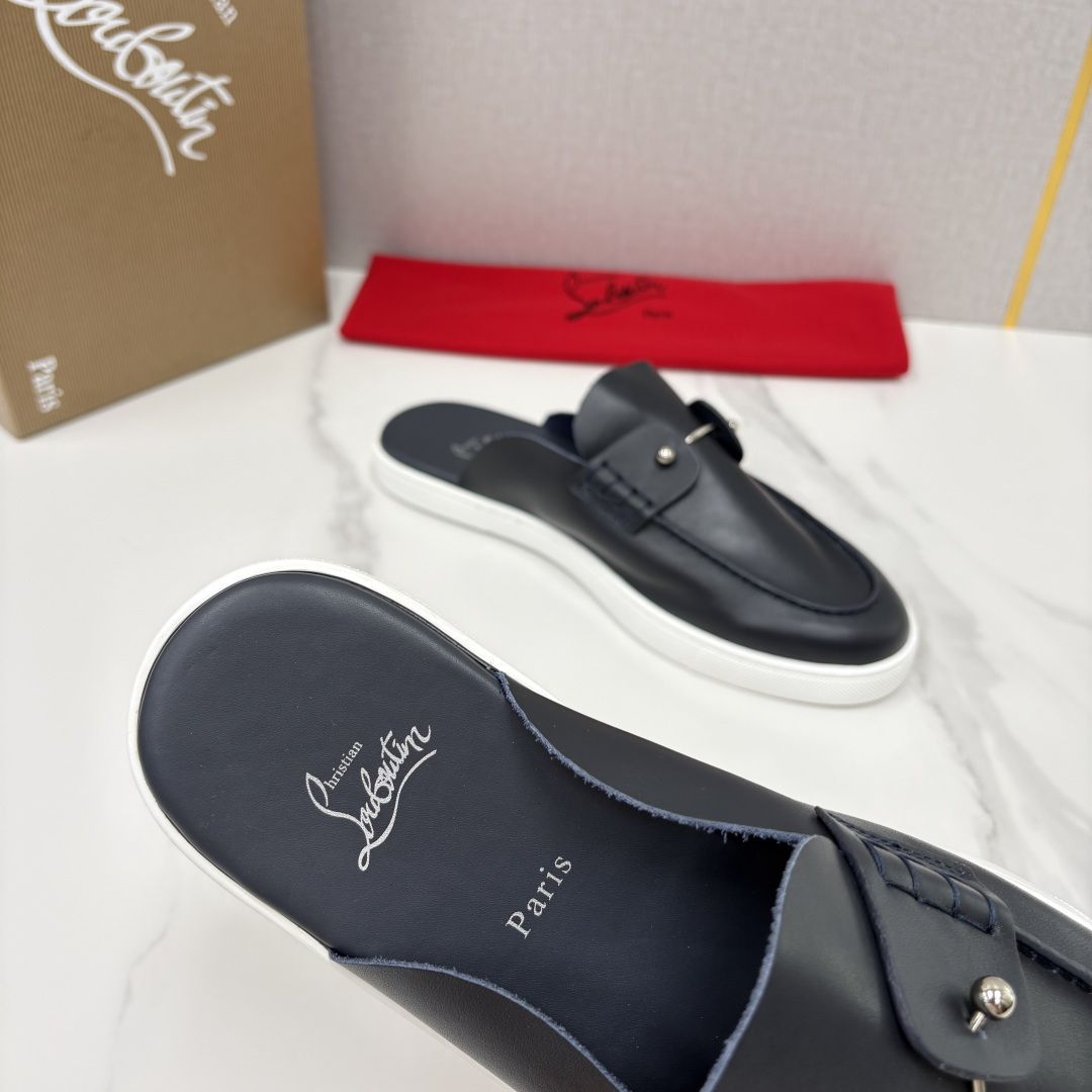 💋💍CL家官方同步新品 🆑Christia* Loubouti*(红底鞋) Chambeliboat 意大利男士半 💋💍CL家官方同步新品 🆑Christia* Loubouti*(红底鞋) Chambeliboat 意大利男士半