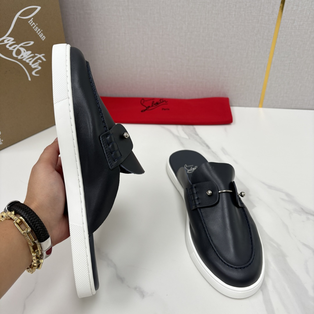 💋💍CL家官方同步新品 🆑Christia* Loubouti*(红底鞋) Chambeliboat 意大利男士半 💋💍CL家官方同步新品 🆑Christia* Loubouti*(红底鞋) Chambeliboat 意大利男士半