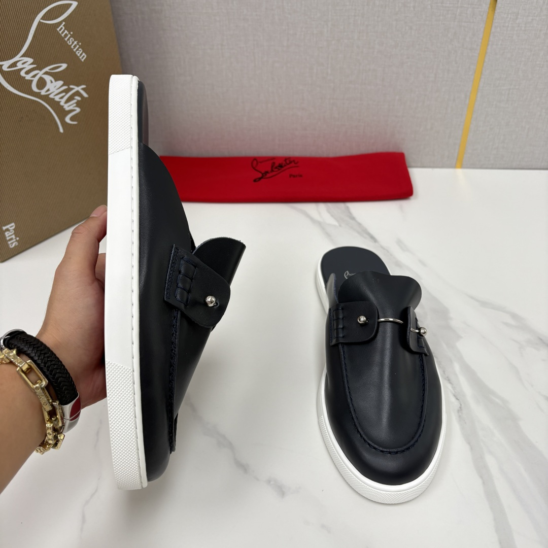 💋💍CL家官方同步新品 🆑Christia* Loubouti*(红底鞋) Chambeliboat 意大利男士半 💋💍CL家官方同步新品 🆑Christia* Loubouti*(红底鞋) Chambeliboat 意大利男士半
