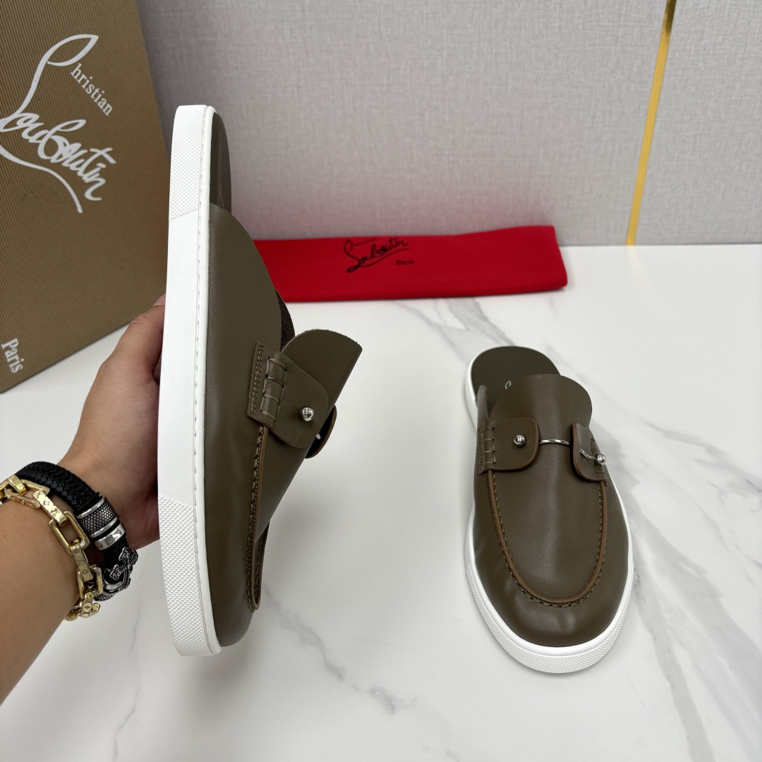 💋💍CL家官方同步新品   🆑Christia* Loubouti*（红底鞋）  Chambeliboat 意大利男士半