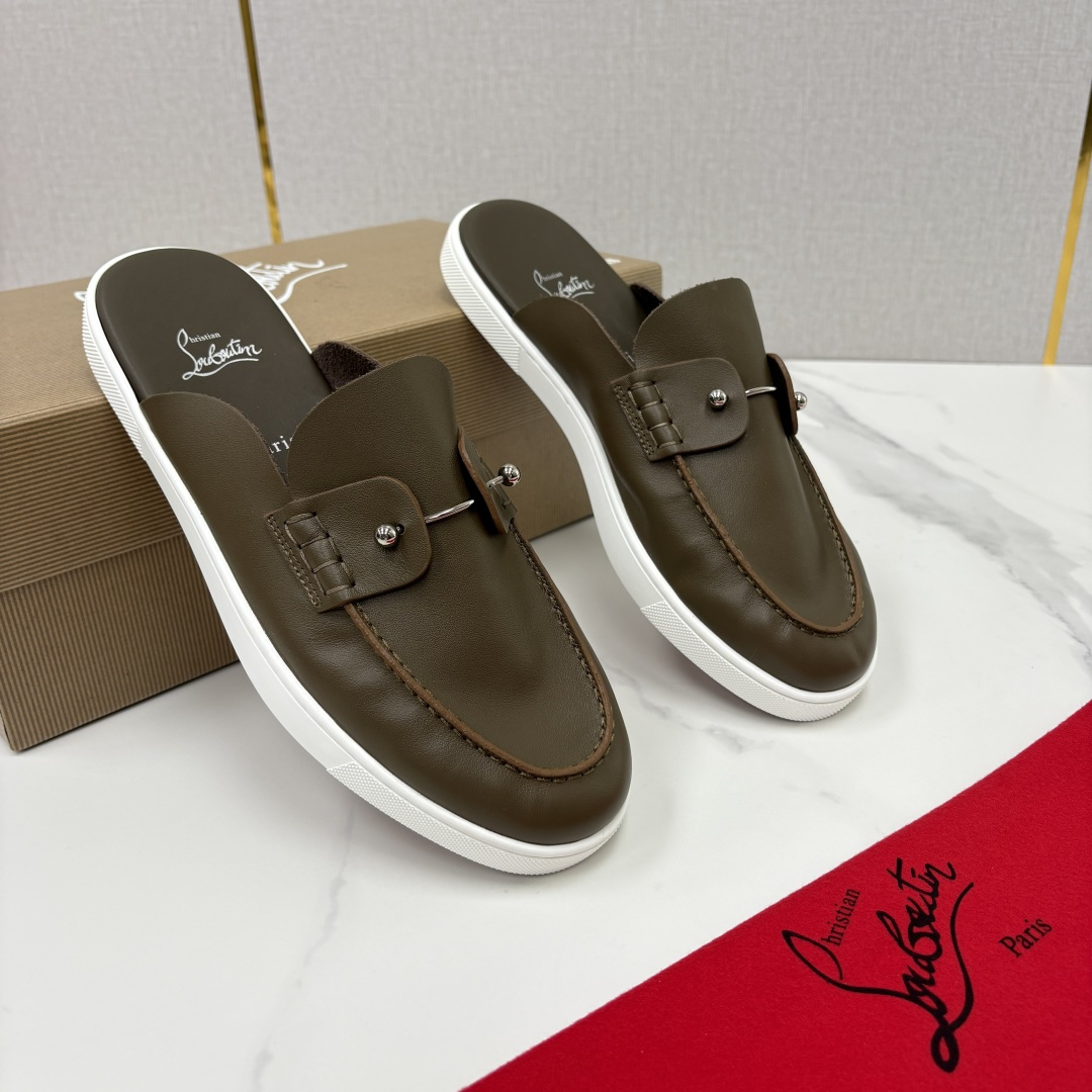 💋💍CL家官方同步新品   🆑Christia* Loubouti*（红底鞋）  Chambeliboat 意大利男士半
