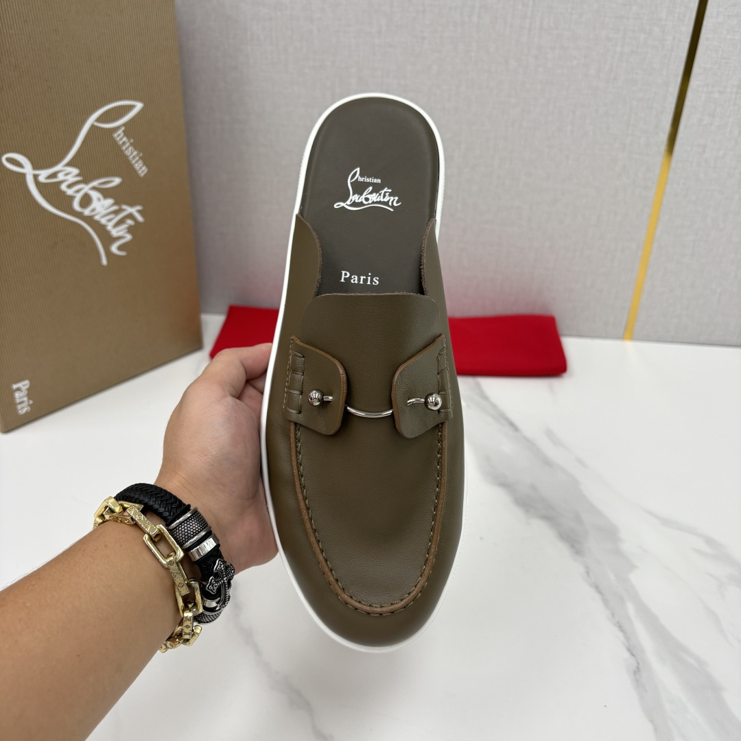 💋💍CL家官方同步新品   🆑Christia* Loubouti*（红底鞋）  Chambeliboat 意大利男士半