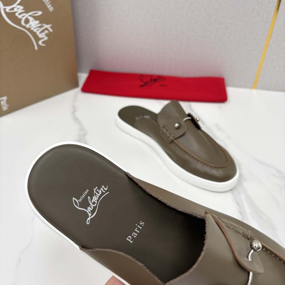 💋💍CL家官方同步新品   🆑Christia* Loubouti*（红底鞋）  Chambeliboat 意大利男士半