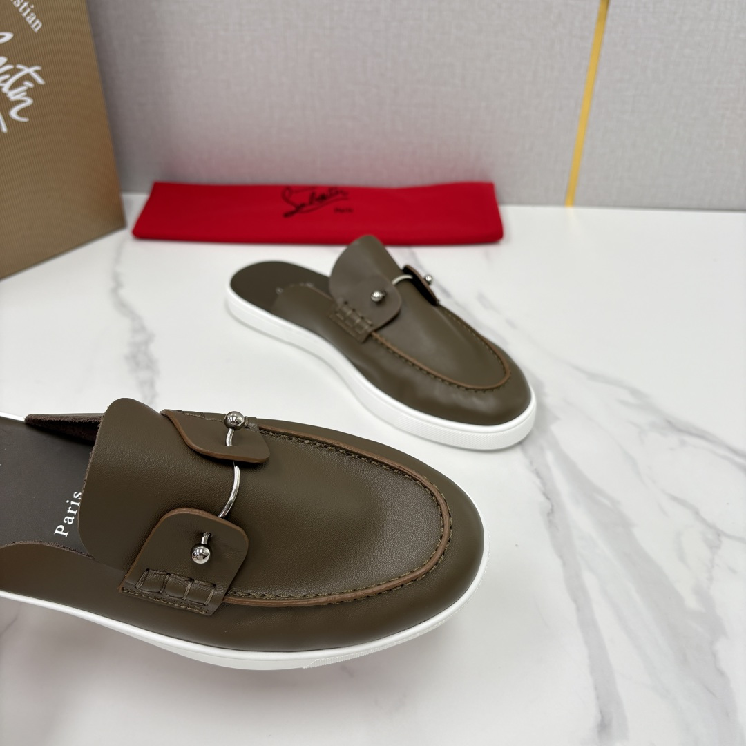 💋💍CL家官方同步新品   🆑Christia* Loubouti*（红底鞋）  Chambeliboat 意大利男士半
