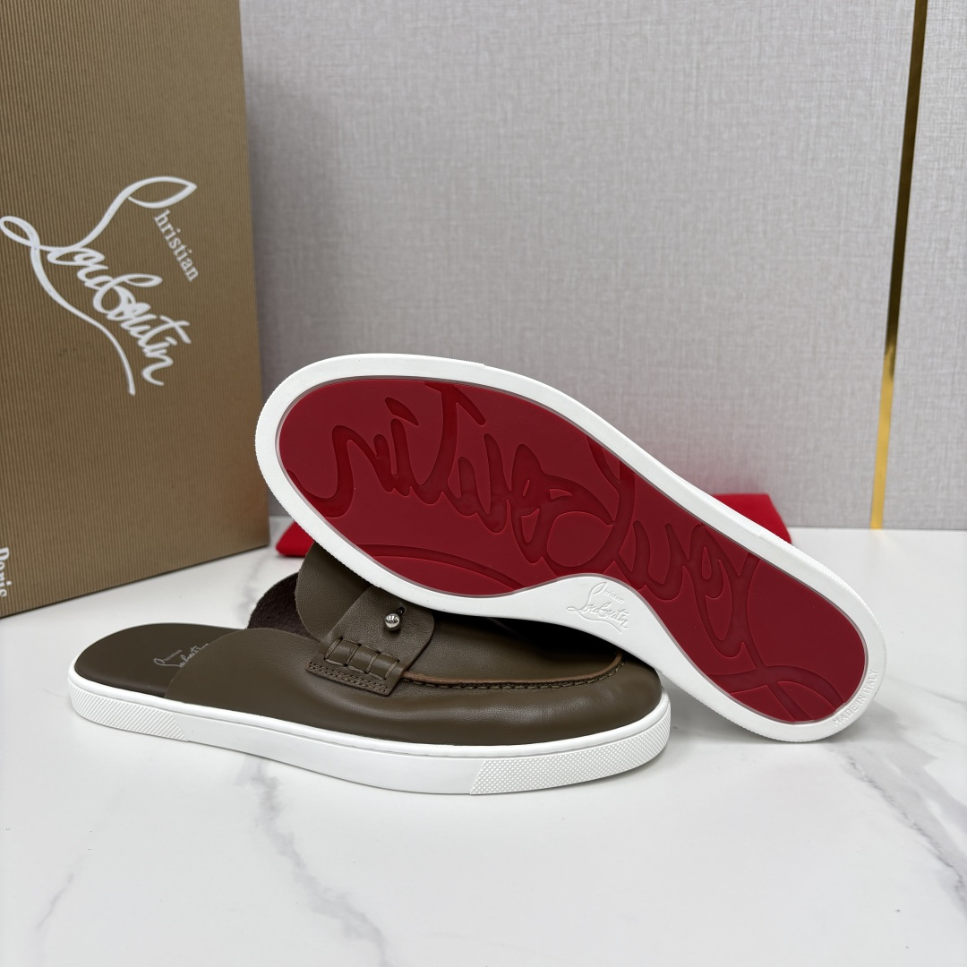 💋💍CL家官方同步新品   🆑Christia* Loubouti*（红底鞋）  Chambeliboat 意大利男士半