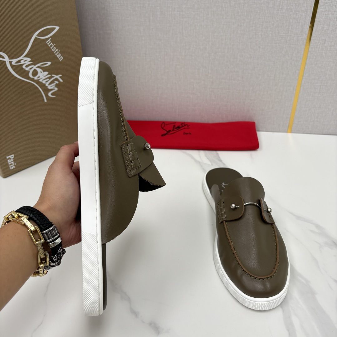 💋💍CL家官方同步新品   🆑Christia* Loubouti*（红底鞋）  Chambeliboat 意大利男士半