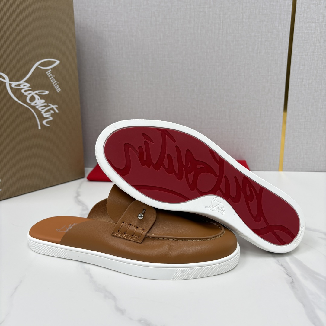 💋💍CL家官方同步新品 🆑Christia* Loubouti*(红底鞋) Chambeliboat 意大利男士半 💋💍CL家官方同步新品 🆑Christia* Loubouti*(红底鞋) Chambeliboat 意大利男士半