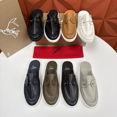 💋💍CL家官方同步新品 🆑Christia* Loubouti*(红底鞋) Chambeliboat 意大利男士半 💋💍CL家官方同步新品 🆑Christia* Loubouti*(红底鞋) Chambeliboat 意大利男士半
