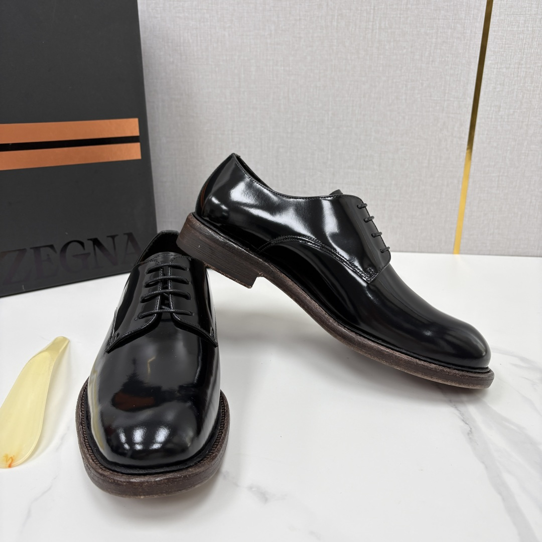 💋💍Zegn* 杰尼~亚 Siena Flex 德比鞋 新款 男士商务休闲皮鞋,采用进口开边珠/牛皮制作,脚感非常舒适 💋💍Zegn* 杰尼~亚 Siena Flex 德比鞋 新款 男士商务休闲皮鞋,采用进口开边珠/牛皮制作,脚感非常舒适
