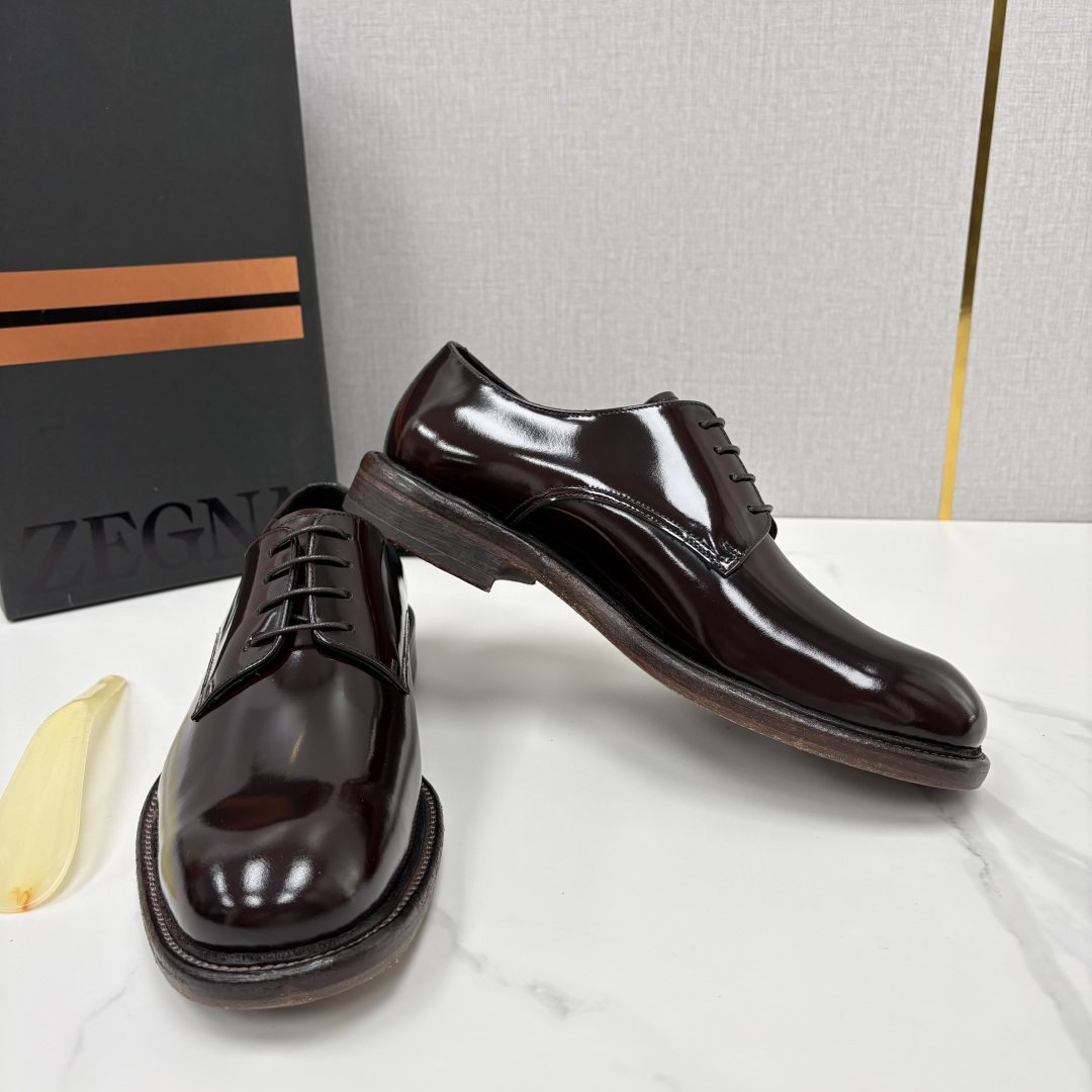 💋💍Zegn* 杰尼~亚 Siena Flex 德比鞋 新款 男士商务休闲皮鞋,采用进口开边珠/牛皮制作,脚感非常舒适 💋💍Zegn* 杰尼~亚 Siena Flex 德比鞋 新款 男士商务休闲皮鞋,采用进口开边珠/牛皮制作,脚感非常舒适