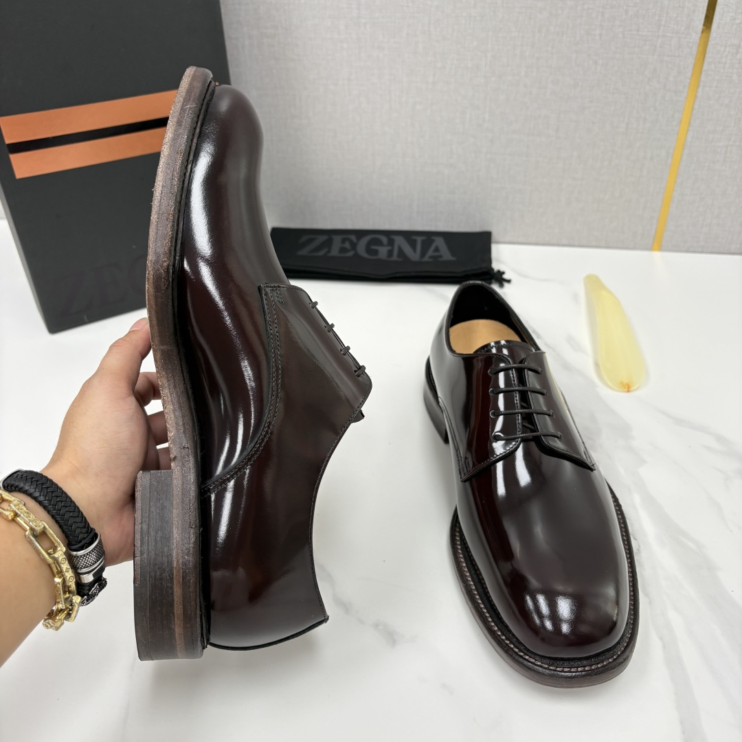 💋💍Zegn* 杰尼~亚 Siena Flex 德比鞋 新款 男士商务休闲皮鞋,采用进口开边珠/牛皮制作,脚感非常舒适 💋💍Zegn* 杰尼~亚 Siena Flex 德比鞋 新款 男士商务休闲皮鞋,采用进口开边珠/牛皮制作,脚感非常舒适