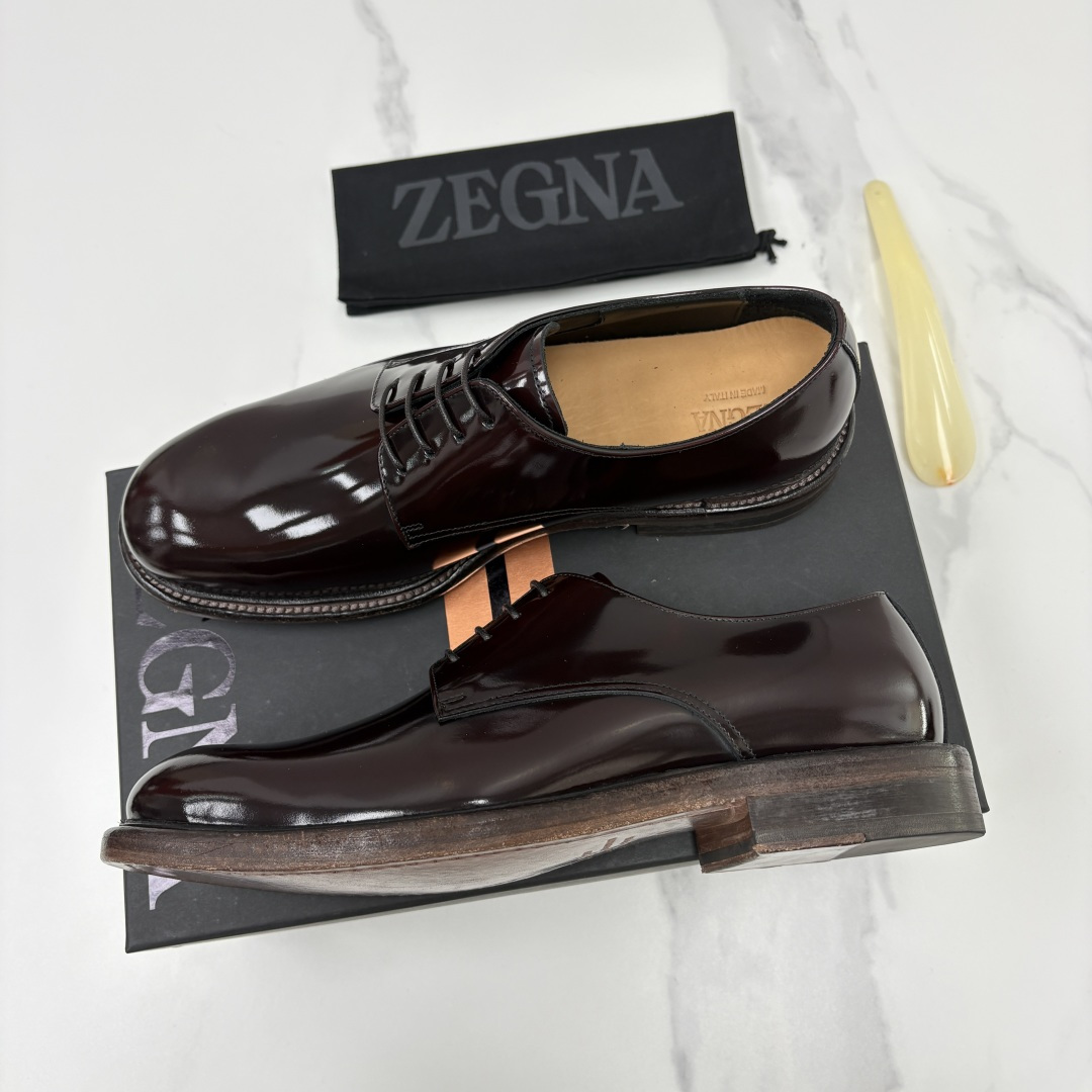 💋💍Zegn* 杰尼~亚 Siena Flex 德比鞋 新款 男士商务休闲皮鞋,采用进口开边珠/牛皮制作,脚感非常舒适 💋💍Zegn* 杰尼~亚 Siena Flex 德比鞋 新款 男士商务休闲皮鞋,采用进口开边珠/牛皮制作,脚感非常舒适