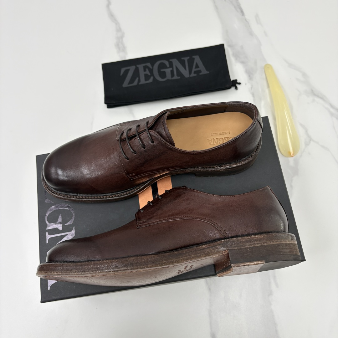 💋💍Zegn* 杰尼~亚 Siena Flex 德比鞋 新款 男士商务休闲皮鞋,采用进口开边珠/牛皮制作,脚感非常舒适 💋💍Zegn* 杰尼~亚 Siena Flex 德比鞋 新款 男士商务休闲皮鞋,采用进口开边珠/牛皮制作,脚感非常舒适