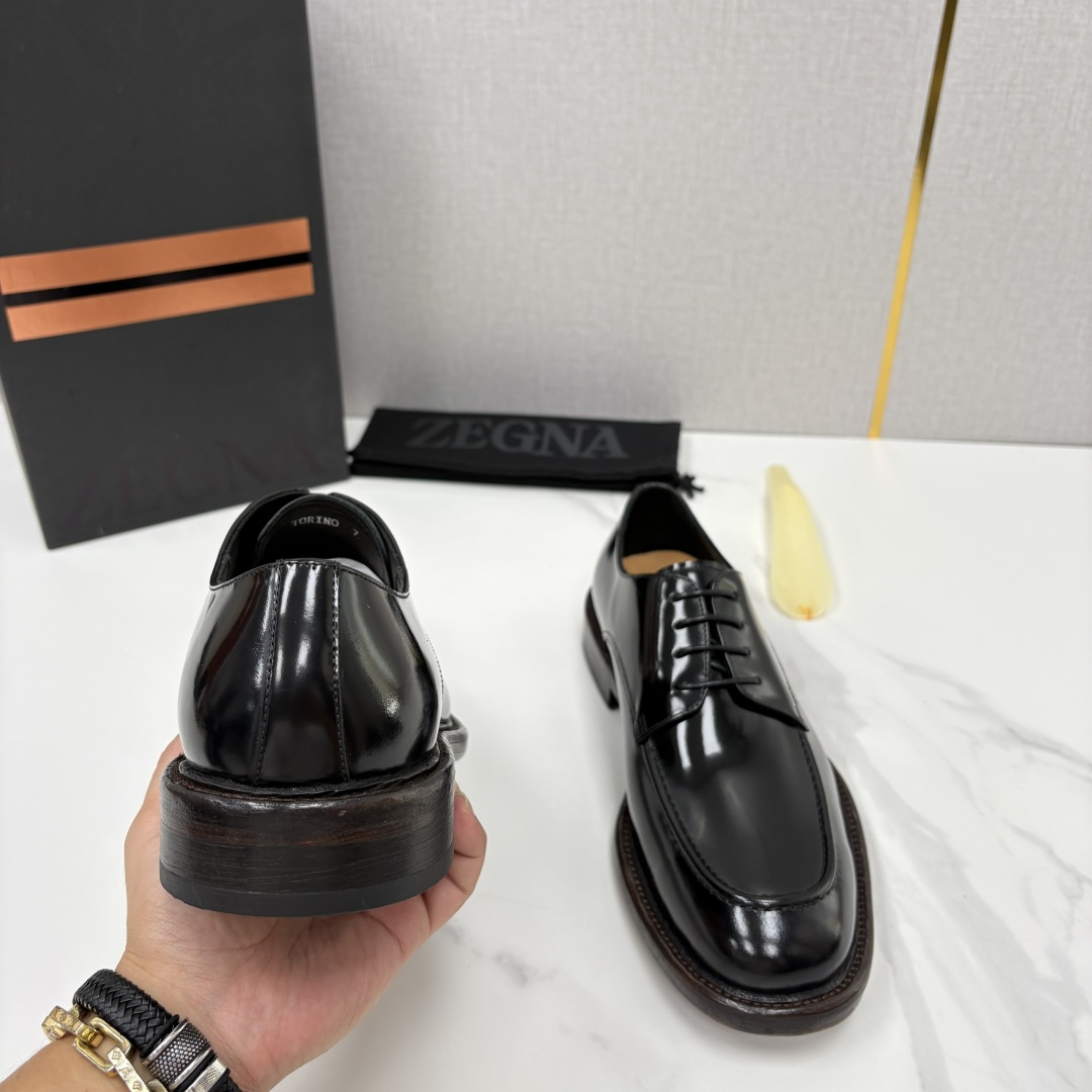 💋💍Zegn* 杰尼~亚 Siena Flex 德比鞋 新款 男士商务休闲皮鞋,采用进口开边珠/牛皮制作,脚感非常舒适 💋💍Zegn* 杰尼~亚 Siena Flex 德比鞋 新款 男士商务休闲皮鞋,采用进口开边珠/牛皮制作,脚感非常舒适
