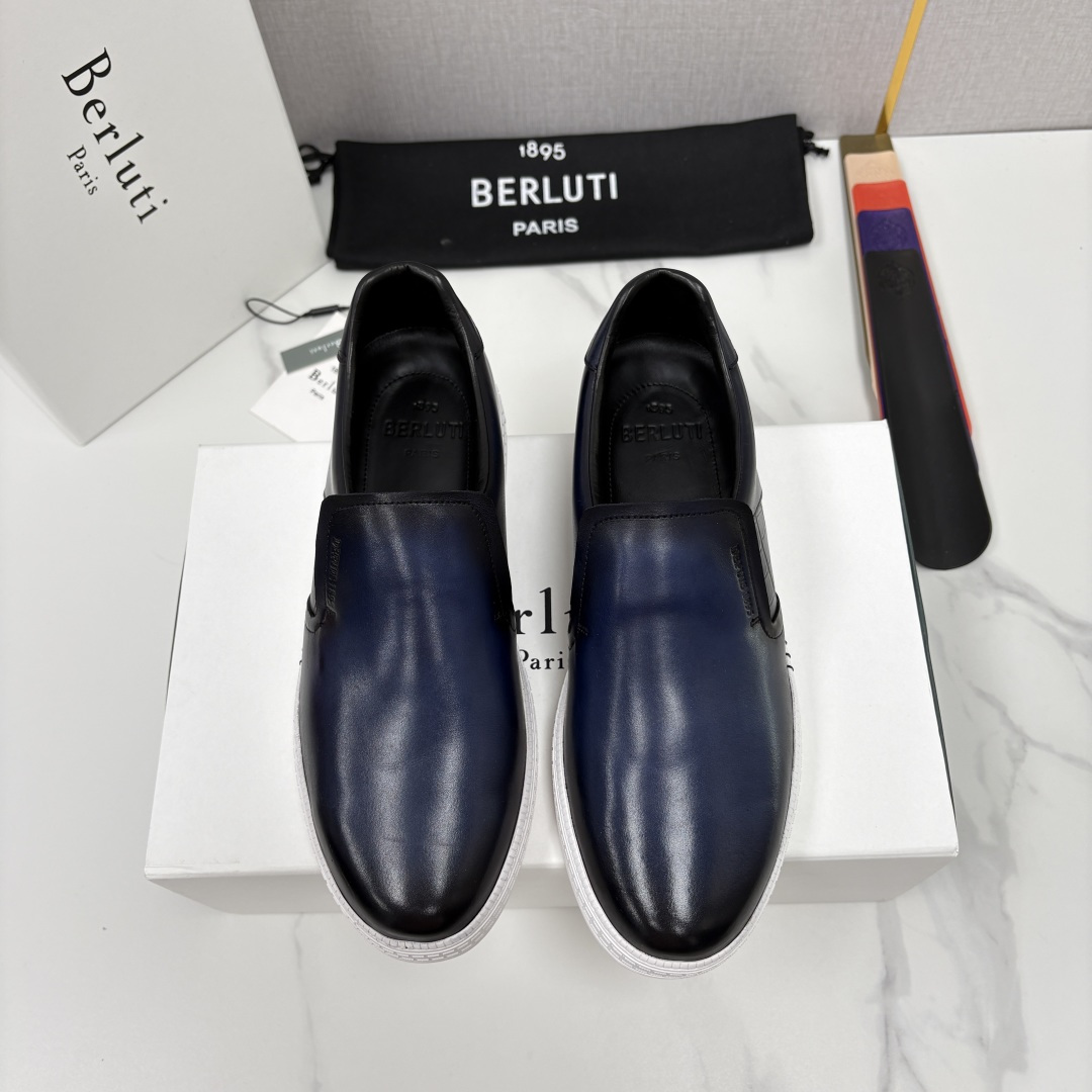 💋💍Berlut* 布鲁提 play time 乐福鞋 休闲套脚一脚蹬男鞋 法式轻奢绅士之选 甄选优 💋💍Berlut* 布鲁提 play time 乐福鞋 休闲套脚一脚蹬男鞋 法式轻奢绅士之选 甄选优