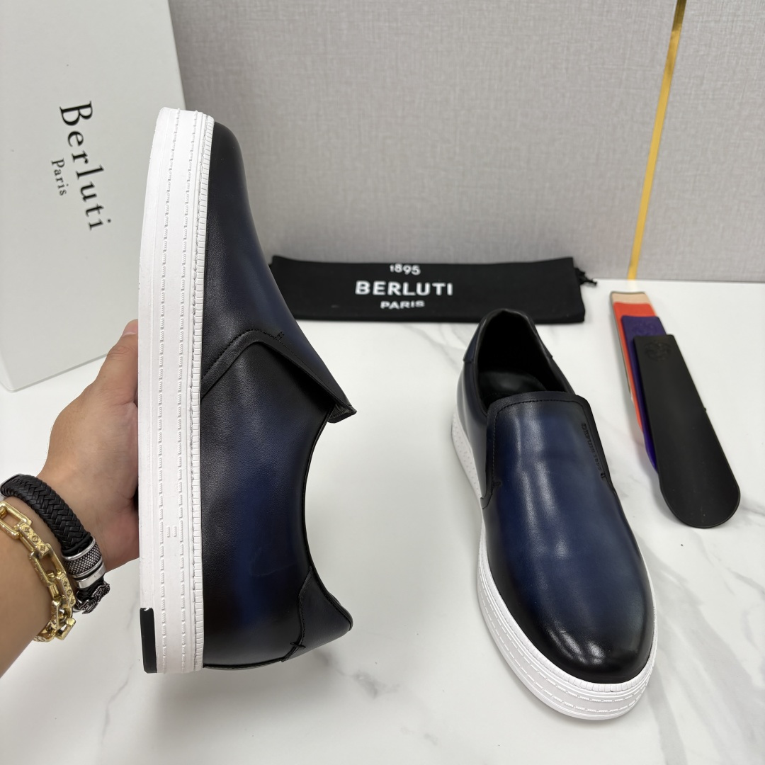 💋💍Berlut* 布鲁提 play time 乐福鞋 休闲套脚一脚蹬男鞋 法式轻奢绅士之选 甄选优 💋💍Berlut* 布鲁提 play time 乐福鞋 休闲套脚一脚蹬男鞋 法式轻奢绅士之选 甄选优