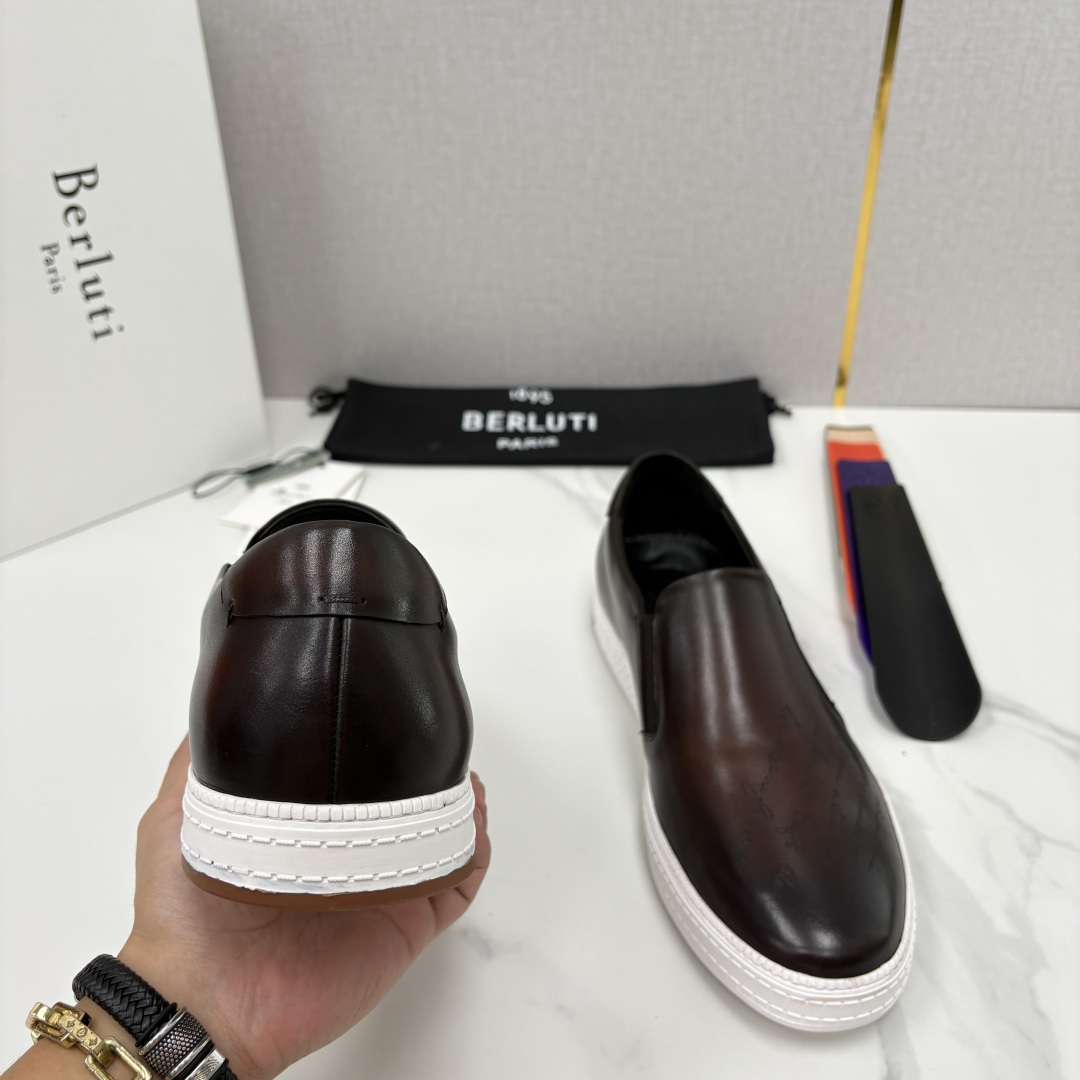 💋💍Berlut* 布鲁提 play time 乐福鞋 休闲套脚一脚蹬男鞋 法式轻奢绅士之选 甄选优 💋💍Berlut* 布鲁提 play time 乐福鞋 休闲套脚一脚蹬男鞋 法式轻奢绅士之选 甄选优