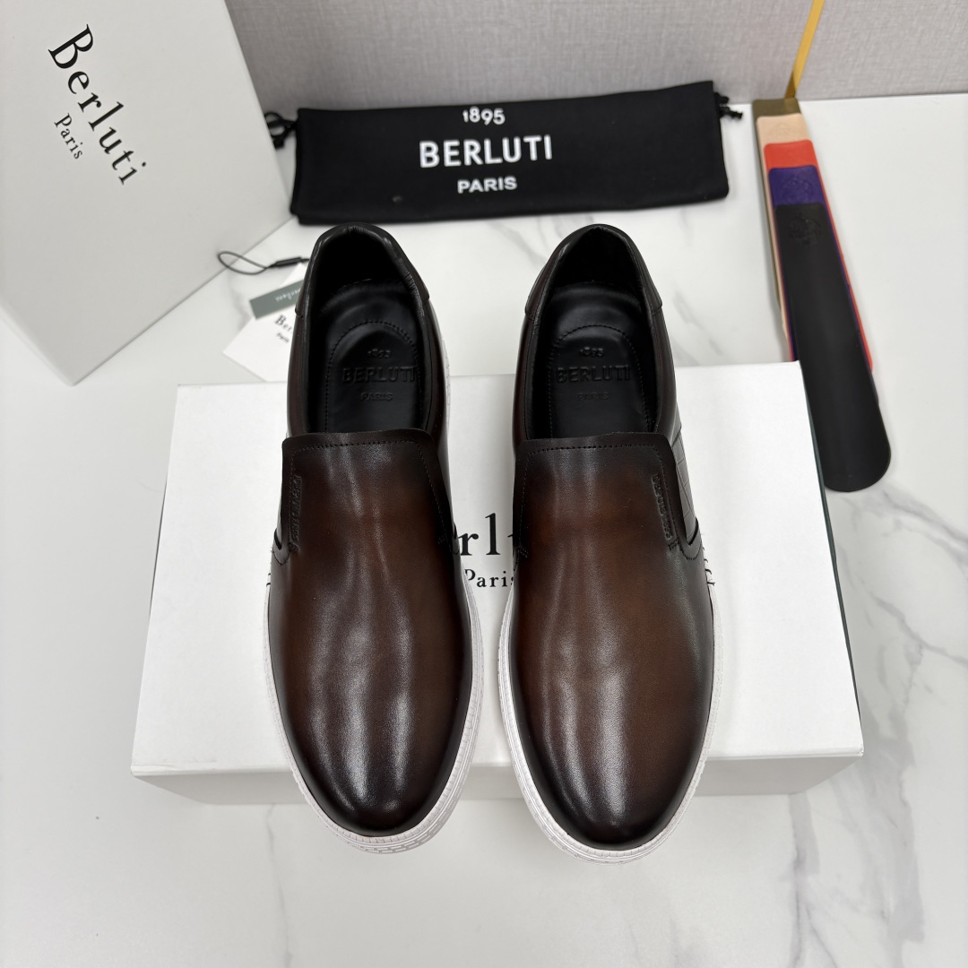 💋💍Berlut* 布鲁提 play time 乐福鞋 休闲套脚一脚蹬男鞋 法式轻奢绅士之选 甄选优 💋💍Berlut* 布鲁提 play time 乐福鞋 休闲套脚一脚蹬男鞋 法式轻奢绅士之选 甄选优