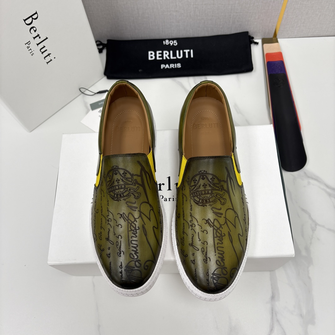 💋💍Berlut* 布鲁提 play time 乐福鞋 休闲套脚一脚蹬男鞋 法式轻奢绅士之选 甄选优 💋💍Berlut* 布鲁提 play time 乐福鞋 休闲套脚一脚蹬男鞋 法式轻奢绅士之选 甄选优