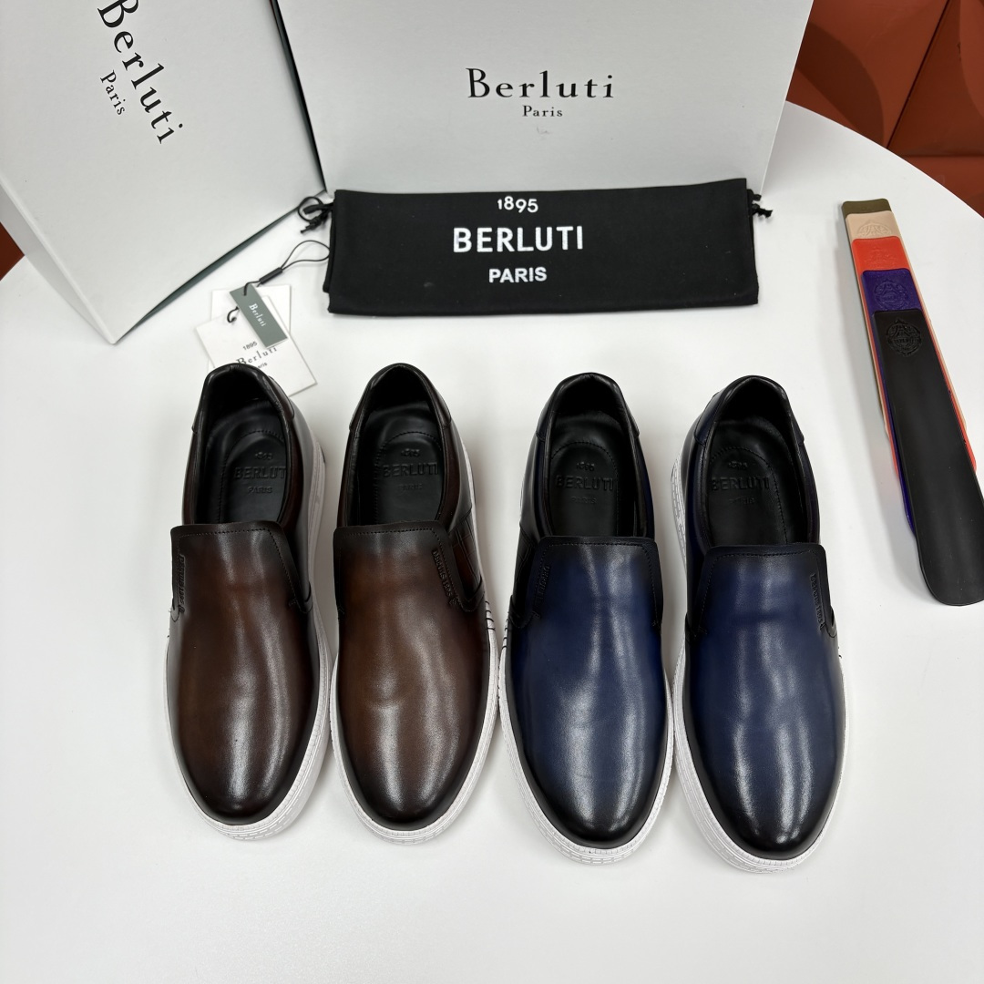💋💍Berlut* 布鲁提 play time 乐福鞋 休闲套脚一脚蹬男鞋 法式轻奢绅士之选 甄选优 💋💍Berlut* 布鲁提 play time 乐福鞋 休闲套脚一脚蹬男鞋 法式轻奢绅士之选 甄选优