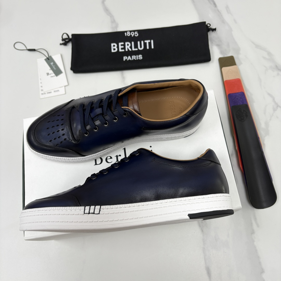 💋💍Berlut* 布鲁提 play time 休闲运动鞋板鞋 法式绅士轻奢代表作,将品牌标志性Scritto手 💋💍Berlut* 布鲁提 play time 休闲运动鞋板鞋 法式绅士轻奢代表作,将品牌标志性Scritto手