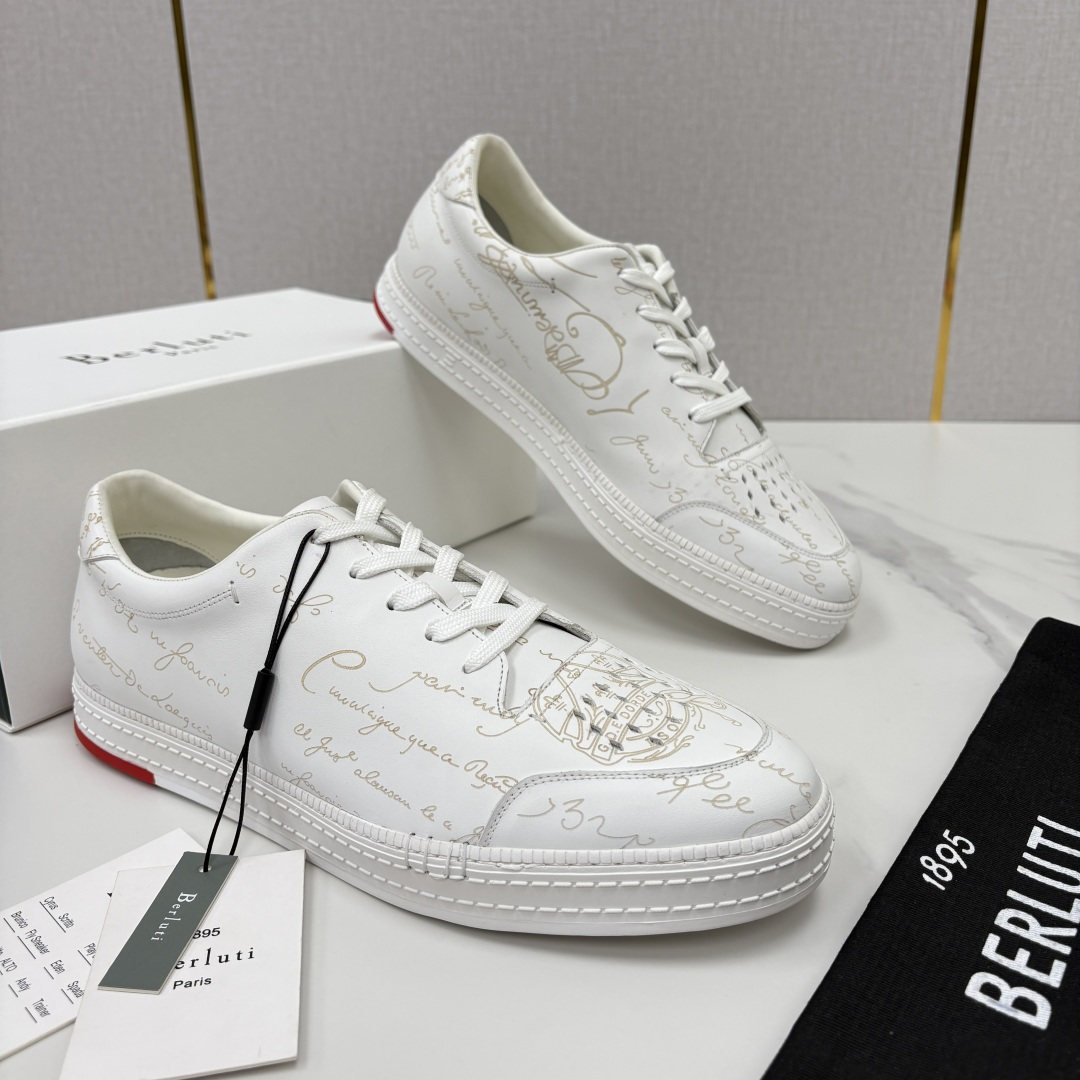 💋💍Berlut* 布鲁提 play time 休闲运动鞋板鞋 法式绅士轻奢代表作,将品牌标志性Scritto手 💋💍Berlut* 布鲁提 play time 休闲运动鞋板鞋 法式绅士轻奢代表作,将品牌标志性Scritto手