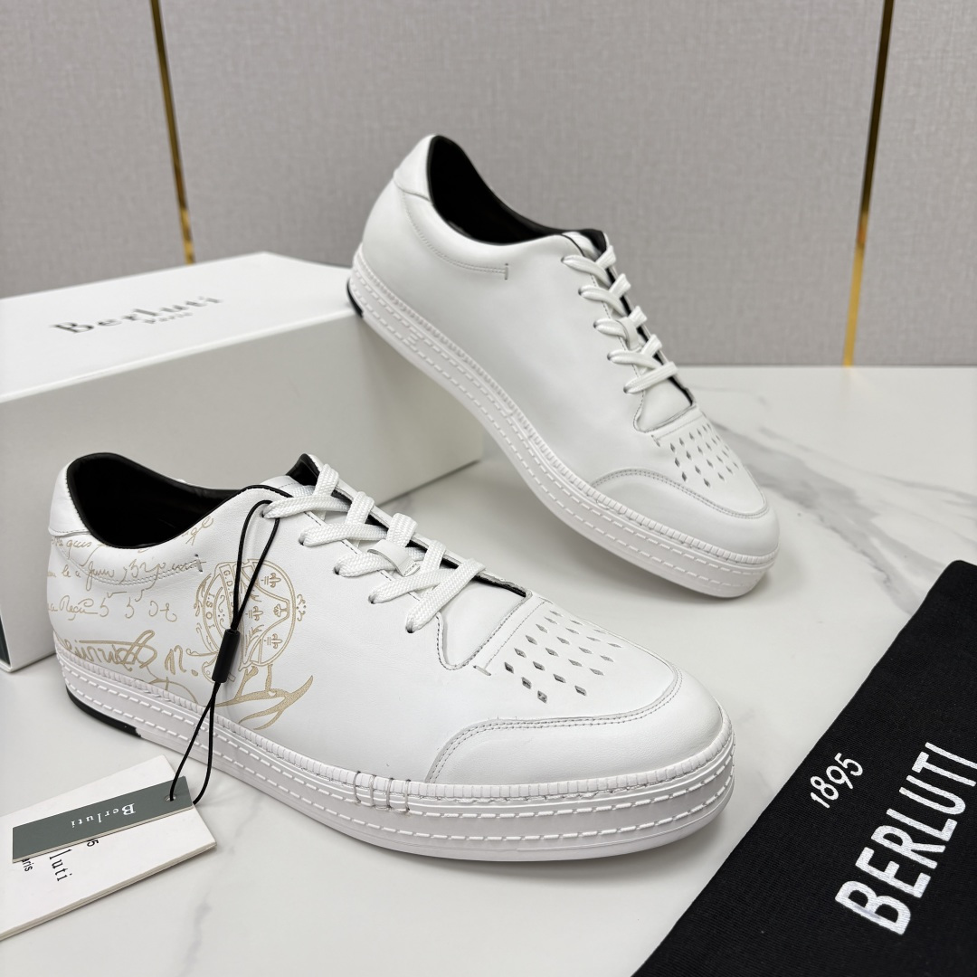 💋💍Berlut* 布鲁提 play time 休闲运动鞋板鞋 法式绅士轻奢代表作,将品牌标志性Scritto手 💋💍Berlut* 布鲁提 play time 休闲运动鞋板鞋 法式绅士轻奢代表作,将品牌标志性Scritto手